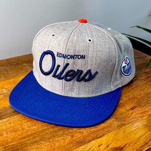 Edmonton Oilers Mitchell & Ness snapback